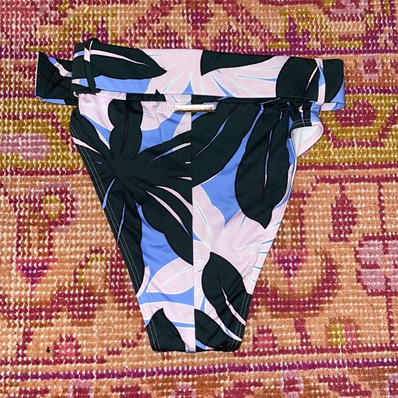 Alexandra Miro The Ursula High Waist Belted Bikini Bottoms Summer Palms XS NWOT - Picture 3 of 3